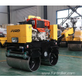 800kg Double Drum Walk Behind Roller With Hydraulic Steering Function